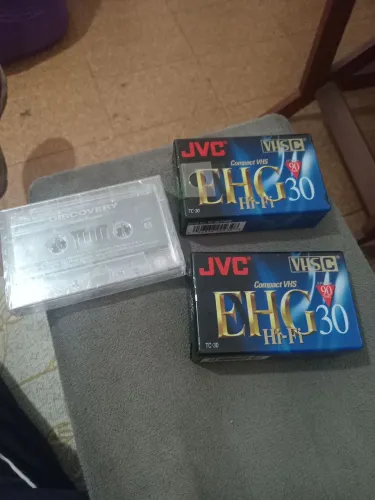 Fitas lacradas JVC