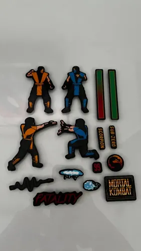 Kit Colecionador Mortal Kombat - Nerd ao Cubo (Scorpion vs Sub-Zero)