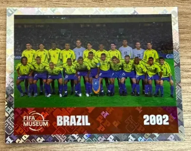 Figurinha Copa 2026 - Brazil 2002 - Brilhante