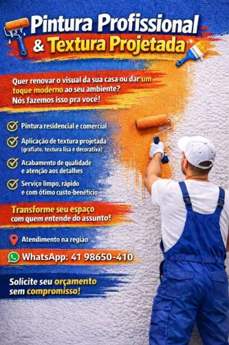 Projetada pinturas 