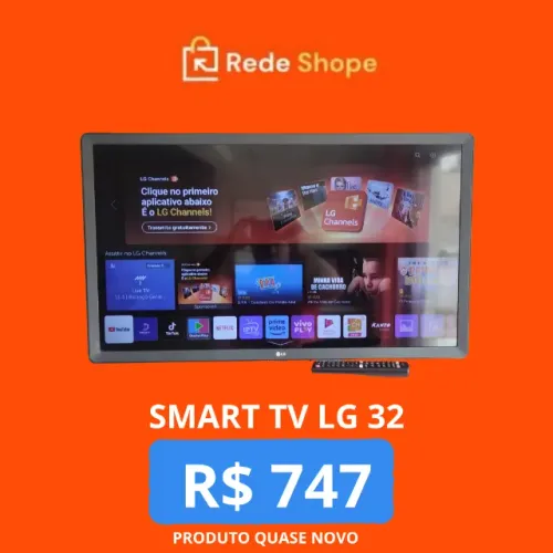 A SMART TV 32 MAIS VENDIDA DO MERCADO-SMART TV LG 32