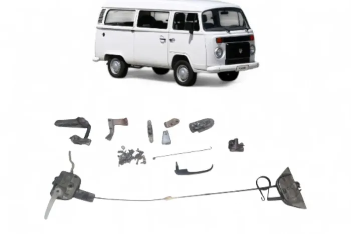 Kit Fechadura Da Kombi 2008-2012 Original