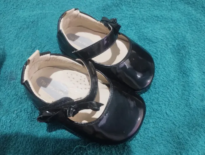 Sapato social preto verniz n. 19