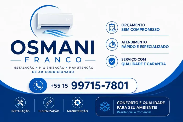 Serviços de ar condicionado