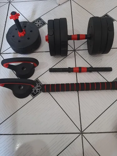 Halteres para exercícios academia casa