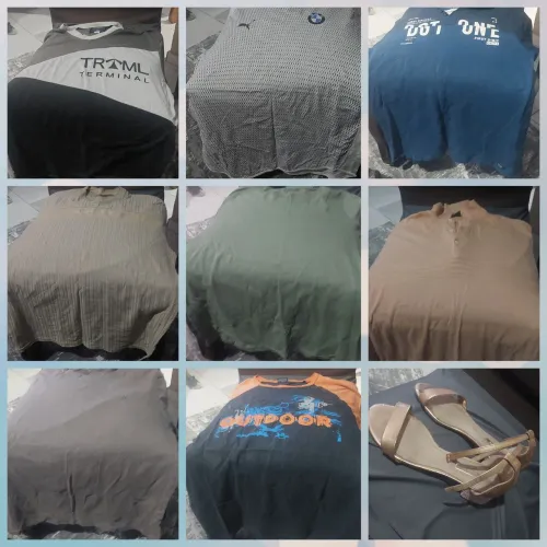 Roupas para bazar feminino e masculino