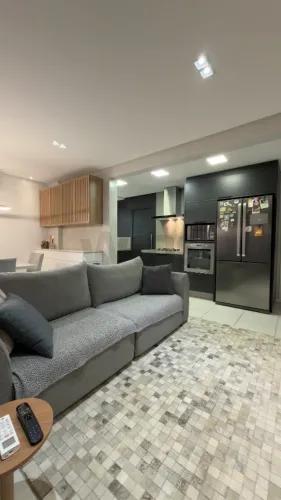 Apartamento mobiliado 3 dormitórios 2 garagens Centro de Criciúma