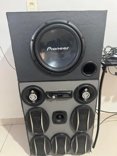 Caixa Som Residencial Automotivo