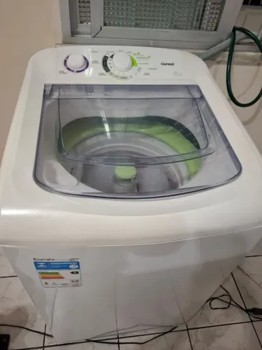 Maquina de lavar 8kg Muito boa fazendo todos os processos .entrego