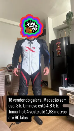 Vendo macacão novo Norisk tamanho 54