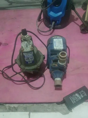 Tenho duas bomba que puxa água