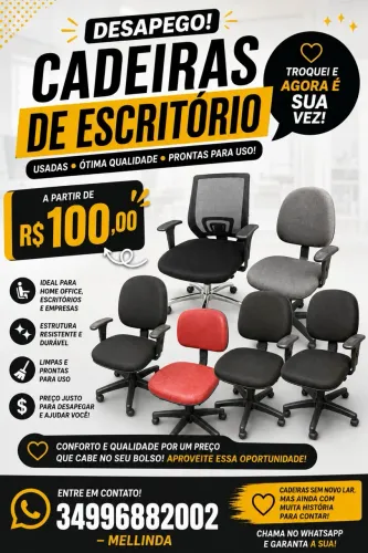 Cadeiras de Escritório 