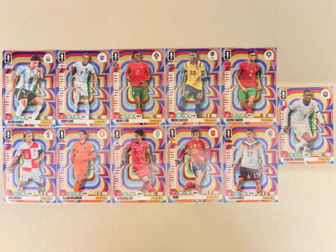 Cards LIMITED EDITIONS Adrenalyn Copa do Mundo 2026