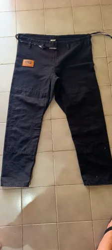 Calça jiu-jitsu preta,intheguard PRO NOVA