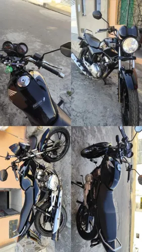 HONDA CG TITAN 150 ESD 2008 À VENDA - PRETA, IMPECÁVEL!