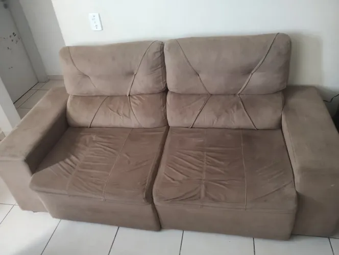 Sofá Retrátil 3 lugares