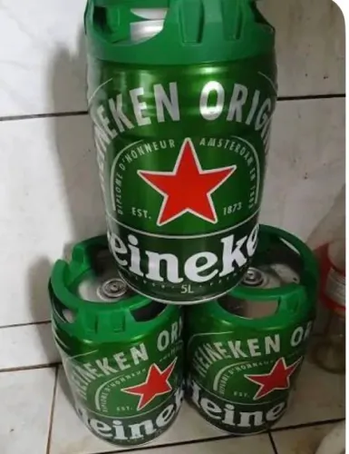 Barril Heineken 5 litros vazio