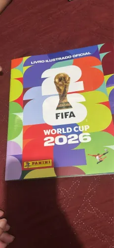 Álbum de figurinha da copa