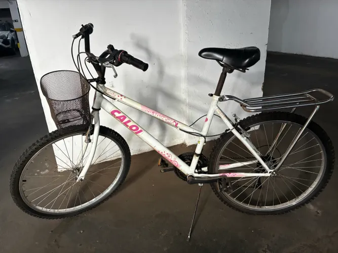 Bicicleta Caloi feminina