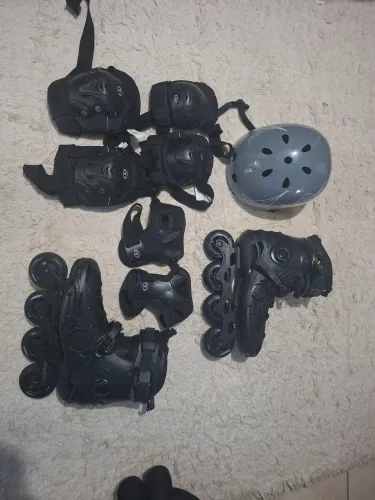 patins inline Seba E3 80 Black Pouco Uso / Rodas Novas) TAMANHO 41