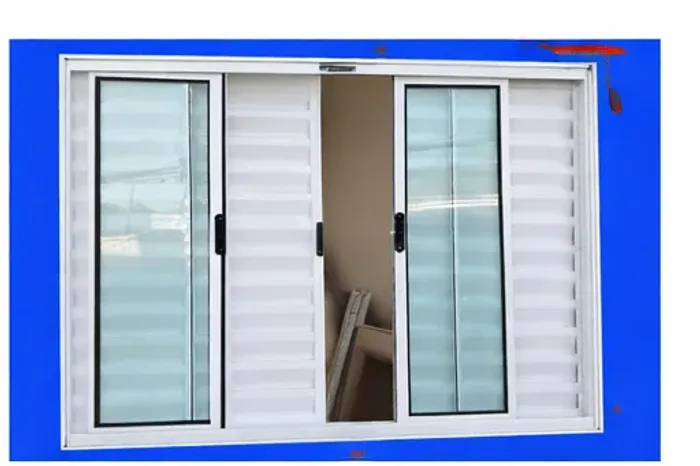 janela 6 folhas aluminio branco 1,00x1,50 cod n211