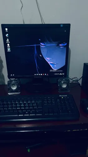 PC COMPLETO LIGA EM 10 SEGUNDOS i3 SSD 8GB MONITOR SAMSUNG TROCO POR VÍDEO GAME