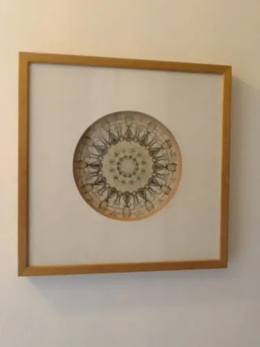 Vendo quadro decorativos ,com moldura de madeira ,e em estilo mandala