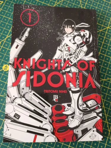 Mangá knights of SIDONIA vol 1 novo mas sem plastico