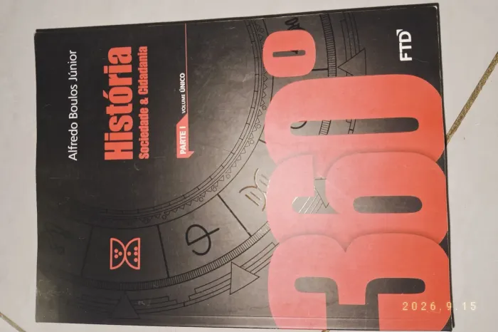 Kit de livros completos de história voltados para vestibular e concursos