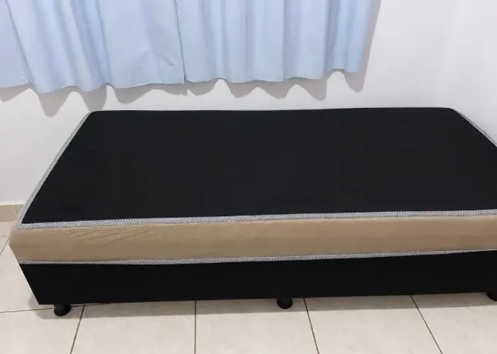 Cama box de solteiro