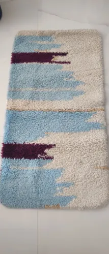 Tapete quarto Azul e Bege