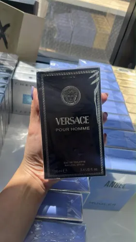 Perfume Versace Pour Homme EDT 100ML - Lacrado Original Parcelamos!