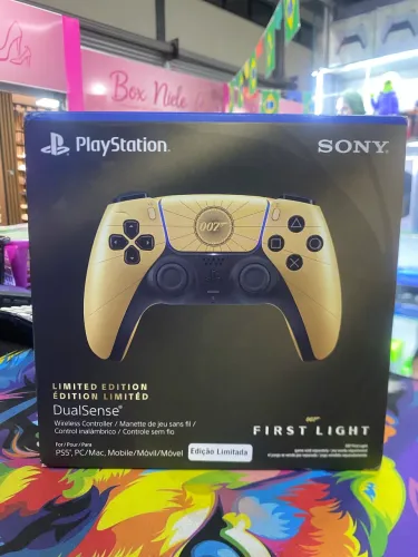 Controle ps5, controle PlayStation 5, edição 007.