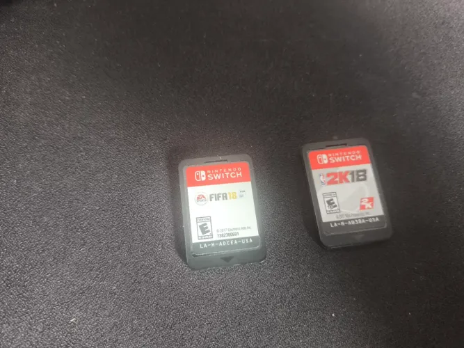 2 jogos de Nintendo switch