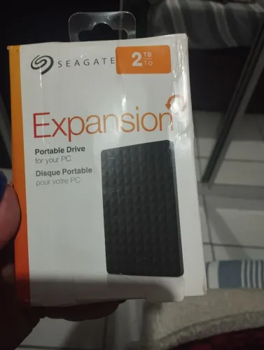 HD Externo 2TB para PC / Notebook novo - apenas testado