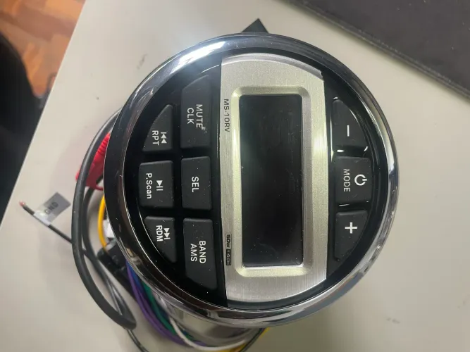 Radio Nautico Bluetooth Muti-Midia Utv Lancha IpX5 Marine Tech Ms10rv?