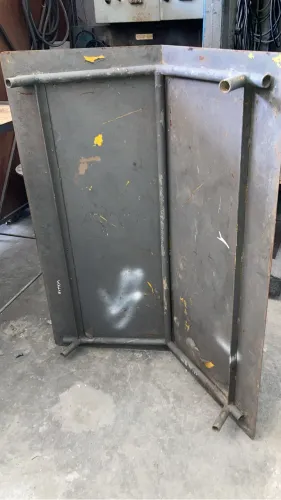 Proteção Cobertura Aço p máquinas