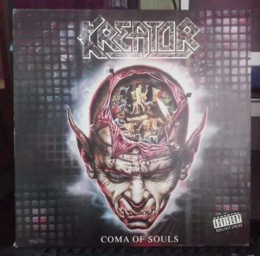 Kreator - Coma of Souls LP 1991 original de época Epic Music Sodom Destruction Tankard