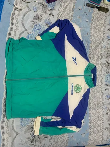 Jaqueta Palmeiras Reebok Parmalat Retrô Vintage Anos 90