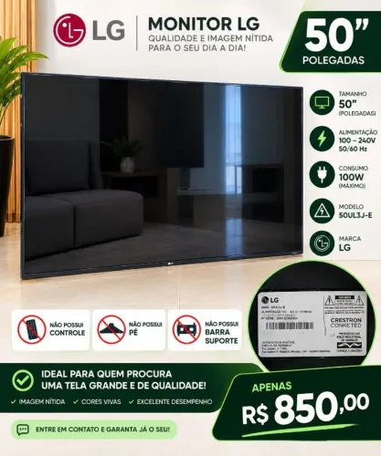 MONITOR LG 50' POLEGADAS