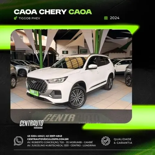 Chery Tiggo 8 Pro 1.5 Turbo (híbrido) 2024