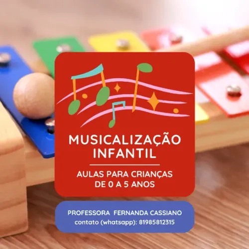 aulas de musicalização infantil