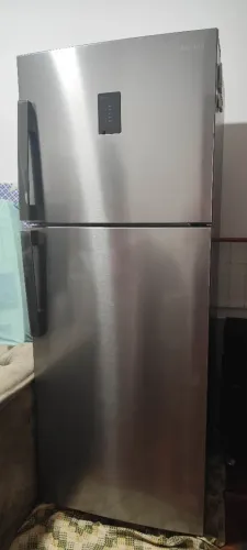 Geladeira zera Samsung inox 385 litros 110v