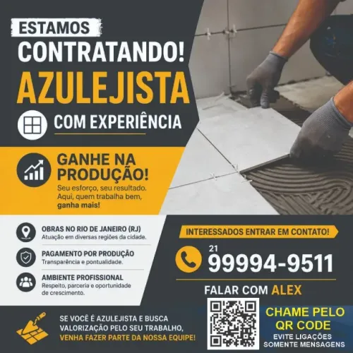 AZULEJISTA POR PRODUÇÃO