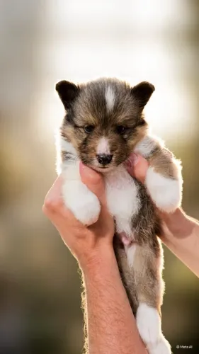 Filhote de Pastor de Shetland (Sheltie)