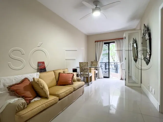 Apto no Opera disponível para locação contendo 42m², 1 dormitório e 1 vaga de garagem.