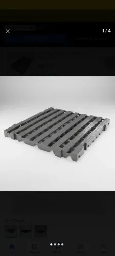Palete de plástico 50x50