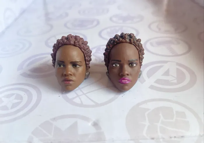 Head Marvel legends Nakia pantera negra