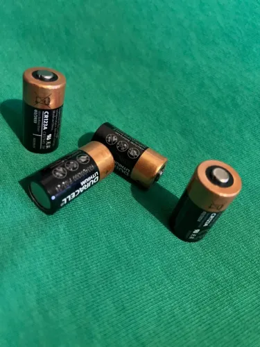 Bateria eletrônica lítio Duracell CR123 - 3 volts