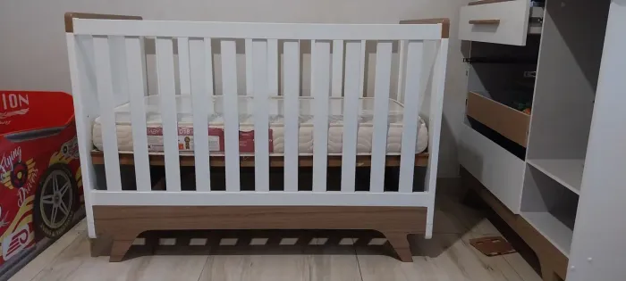 Berço MDF + Colchão